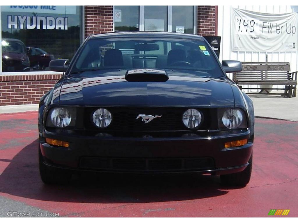 2007 Mustang GT Premium Coupe - Black / Dark Charcoal photo #8