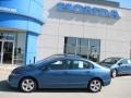 2007 Atomic Blue Metallic Honda Civic EX Sedan  photo #3