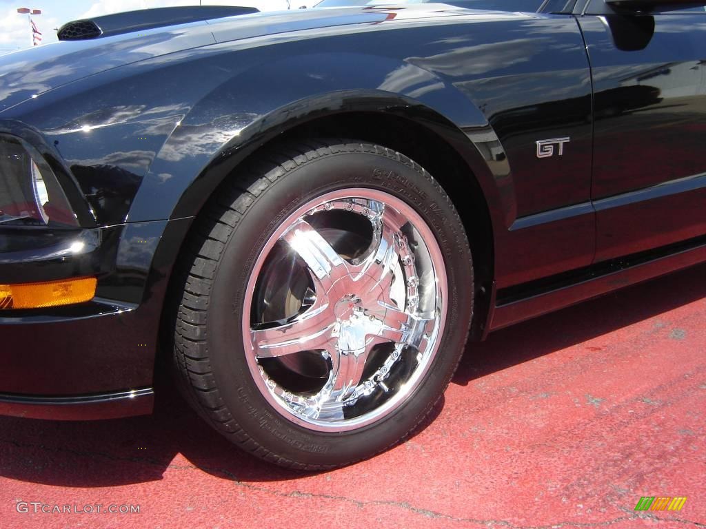 2007 Mustang GT Premium Coupe - Black / Dark Charcoal photo #9