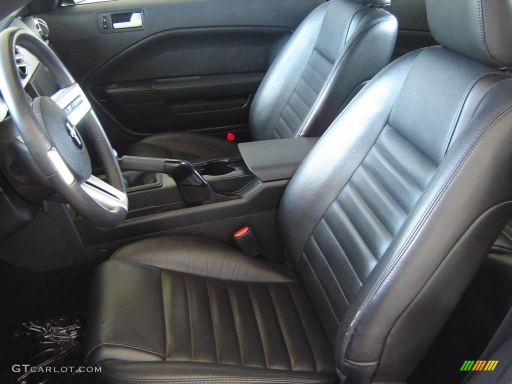 2007 Mustang GT Premium Coupe - Black / Dark Charcoal photo #10
