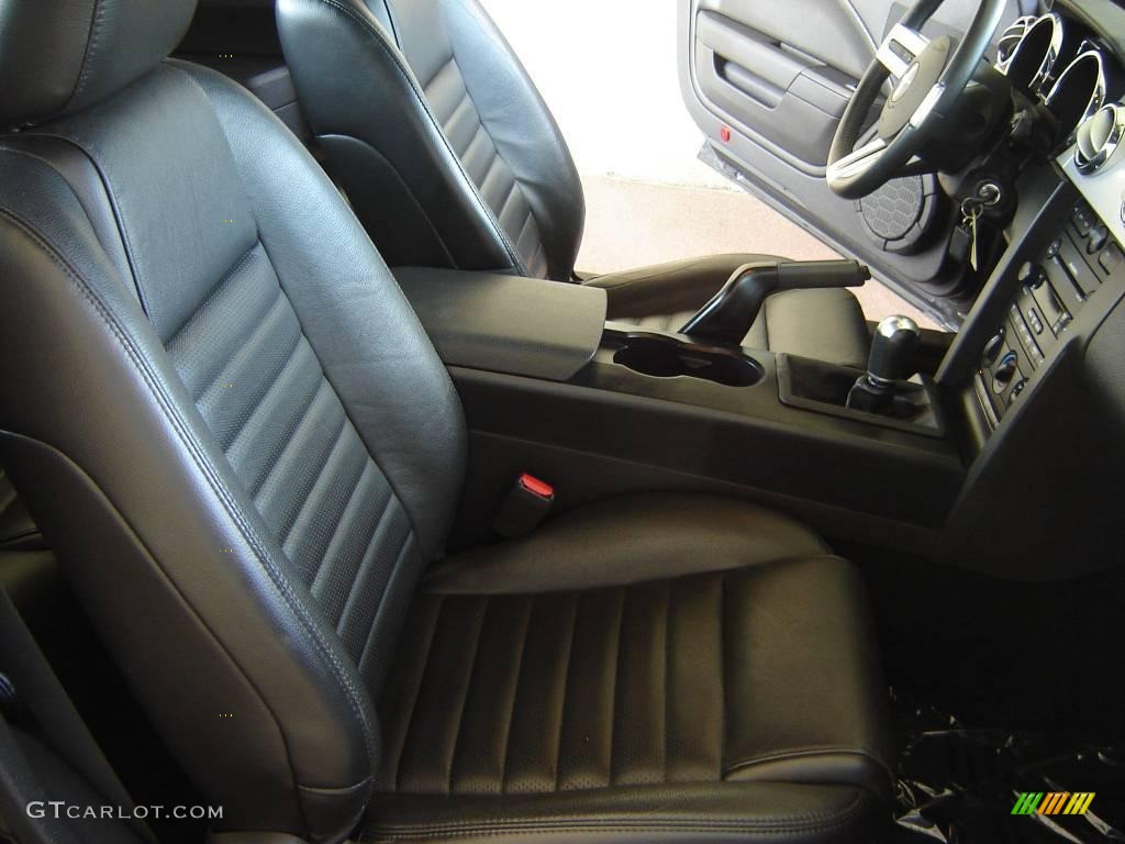 2007 Mustang GT Premium Coupe - Black / Dark Charcoal photo #11