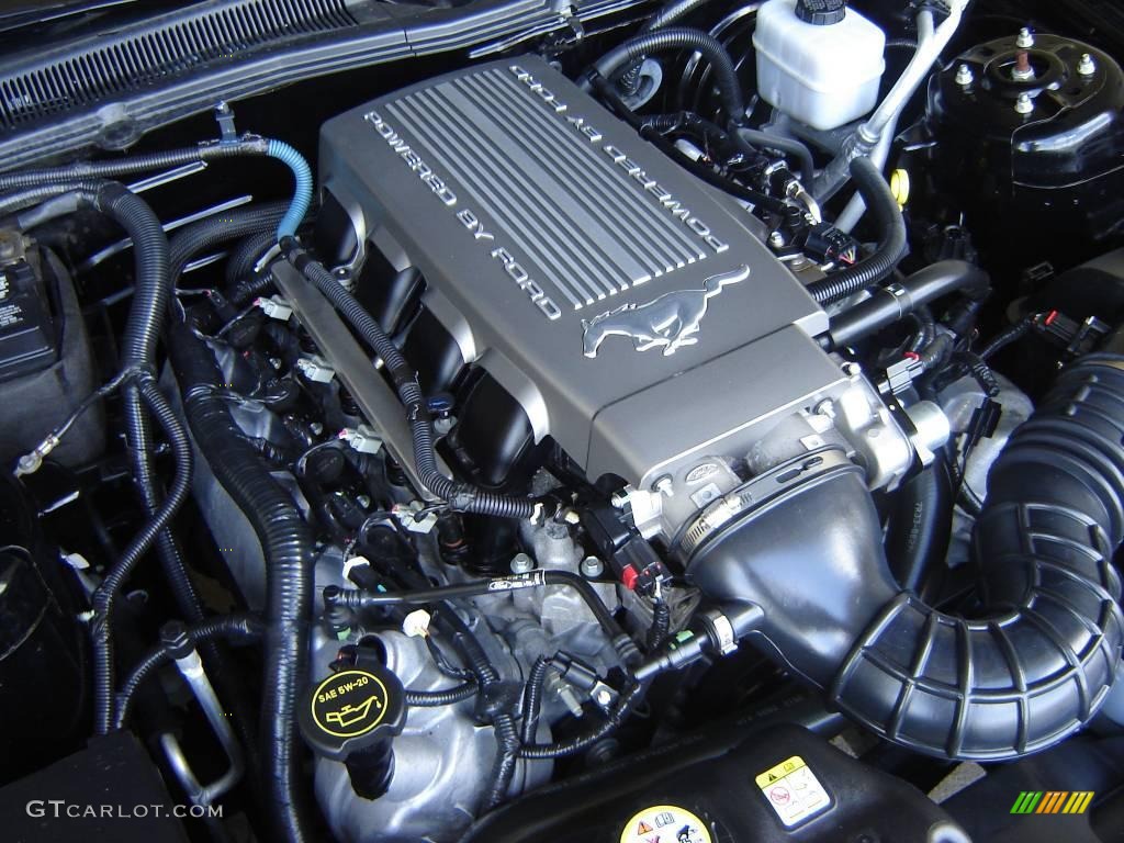 2007 Mustang GT Premium Coupe - Black / Dark Charcoal photo #12