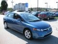 2007 Atomic Blue Metallic Honda Civic EX Sedan  photo #7