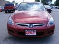 2007 Moroccan Red Pearl Honda Accord SE V6 Sedan  photo #8