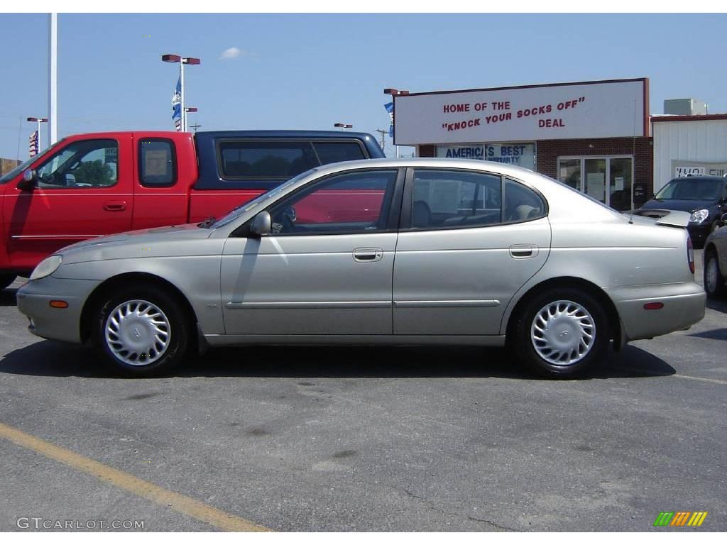 2001 Leganza SX - Olive Silver Metallic / Beige photo #2