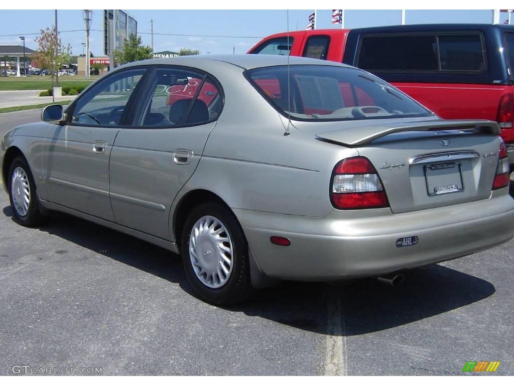 2001 Leganza SX - Olive Silver Metallic / Beige photo #3