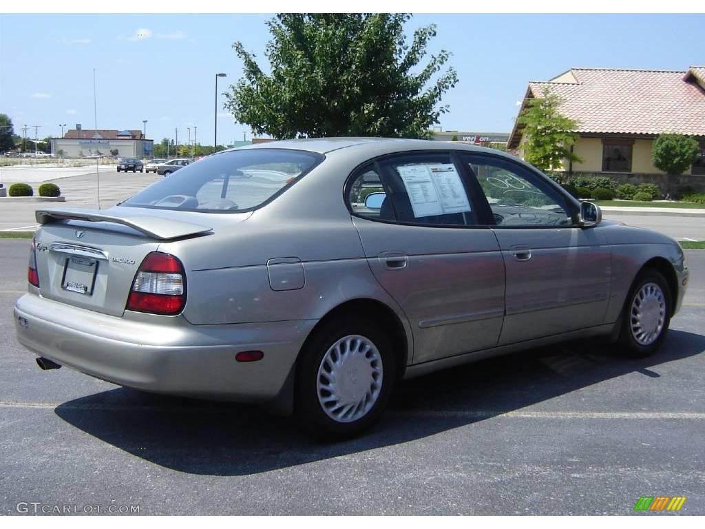 2001 Leganza SX - Olive Silver Metallic / Beige photo #5