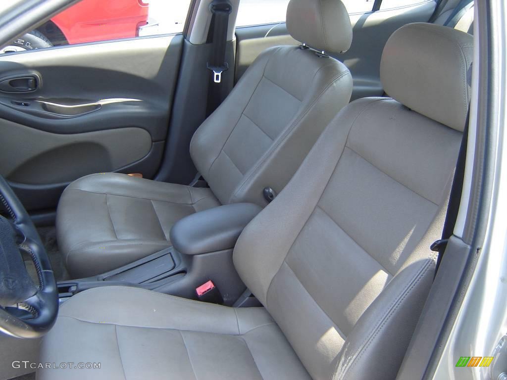 2001 Leganza SX - Olive Silver Metallic / Beige photo #8