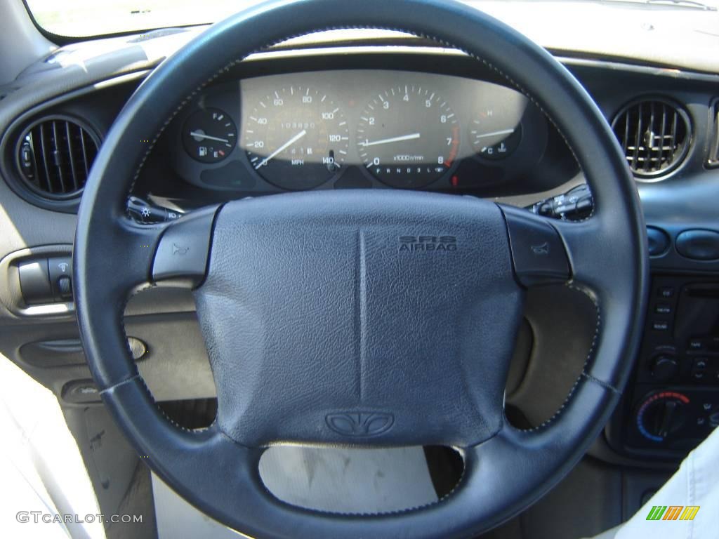 2001 Leganza SX - Olive Silver Metallic / Beige photo #13