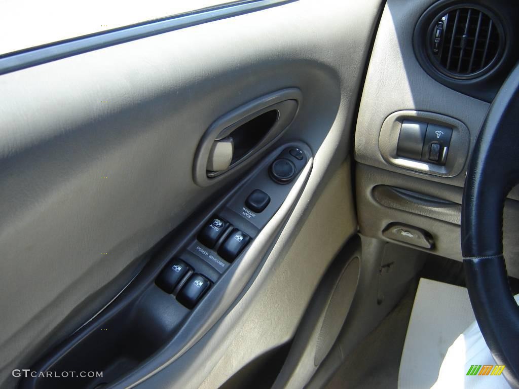 2001 Leganza SX - Olive Silver Metallic / Beige photo #14