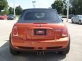 2006 Hot Orange Metallic Mini Cooper S Convertible  photo #4