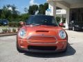 2006 Hot Orange Metallic Mini Cooper S Convertible  photo #8