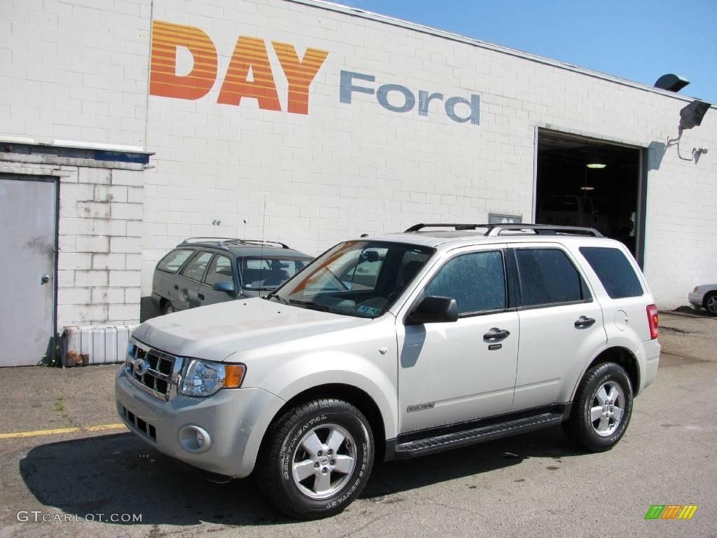 2008 Escape XLT V6 4WD - Light Sage Metallic / Charcoal photo #1