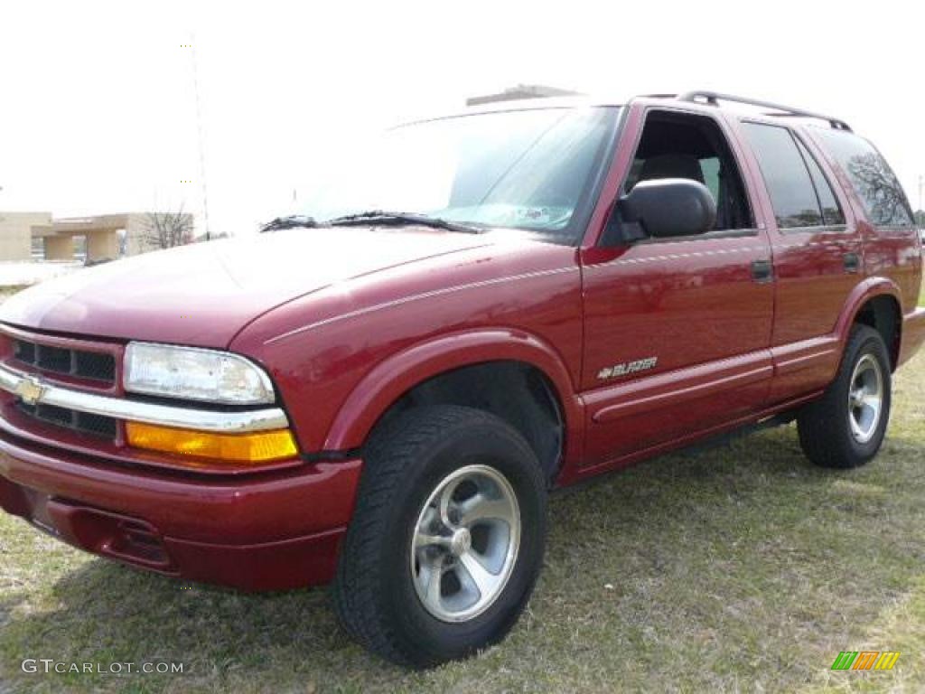 Dark Cherry Red Metallic Chevrolet Blazer