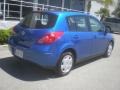 2008 Sapphire Blue Nissan Versa 1.8 S Hatchback  photo #3