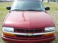 2002 Dark Cherry Red Metallic Chevrolet Blazer LS  photo #2