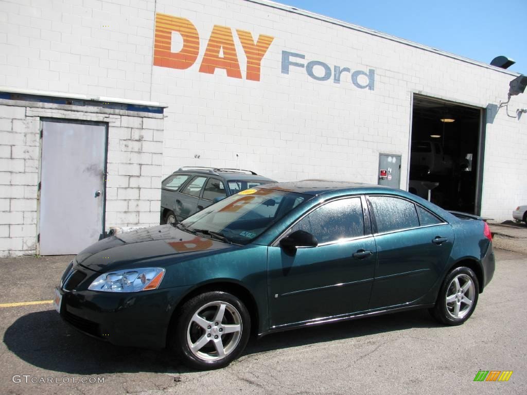 2007 Emerald Green Metallic Pontiac G6 V6 Sedan 15624164 Gtcarlot Emerald Green Metallic Pontiac G6