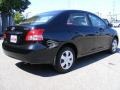 2008 Black Sand Pearl Toyota Yaris Sedan  photo #3