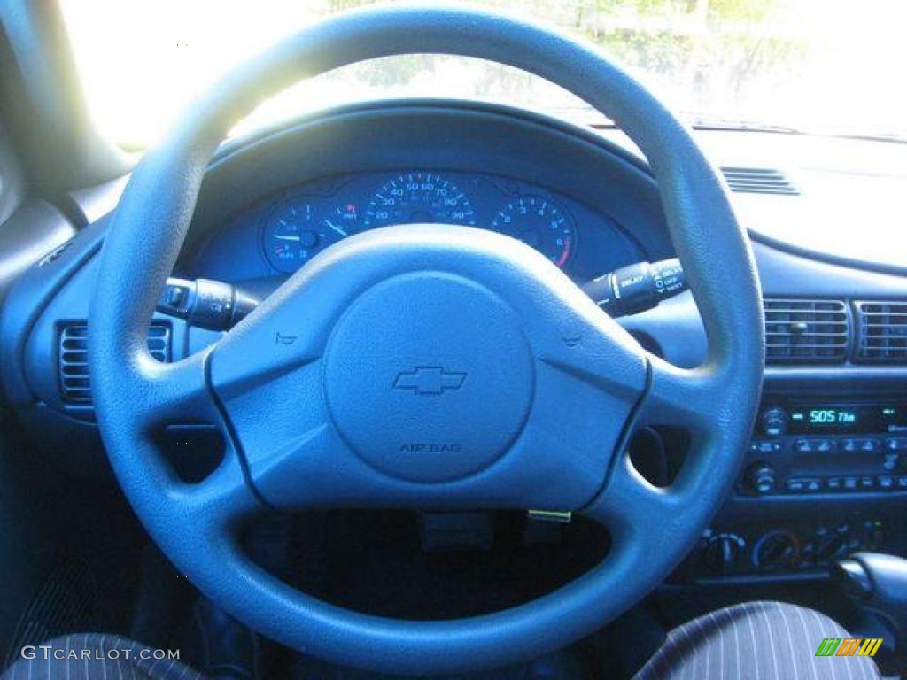 2003 Cavalier LS Sedan - Ultra Silver Metallic / Graphite Gray photo #27