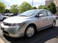 2007 Alabaster Silver Metallic Honda Civic Hybrid Sedan  photo #1