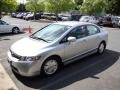 2007 Alabaster Silver Metallic Honda Civic Hybrid Sedan  photo #2