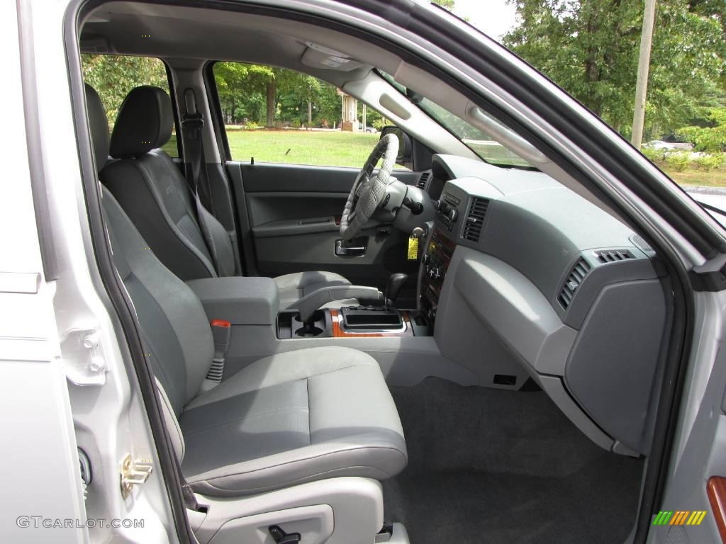 2005 Grand Cherokee Limited - Bright Silver Metallic / Dark Khaki/Light Graystone photo #5