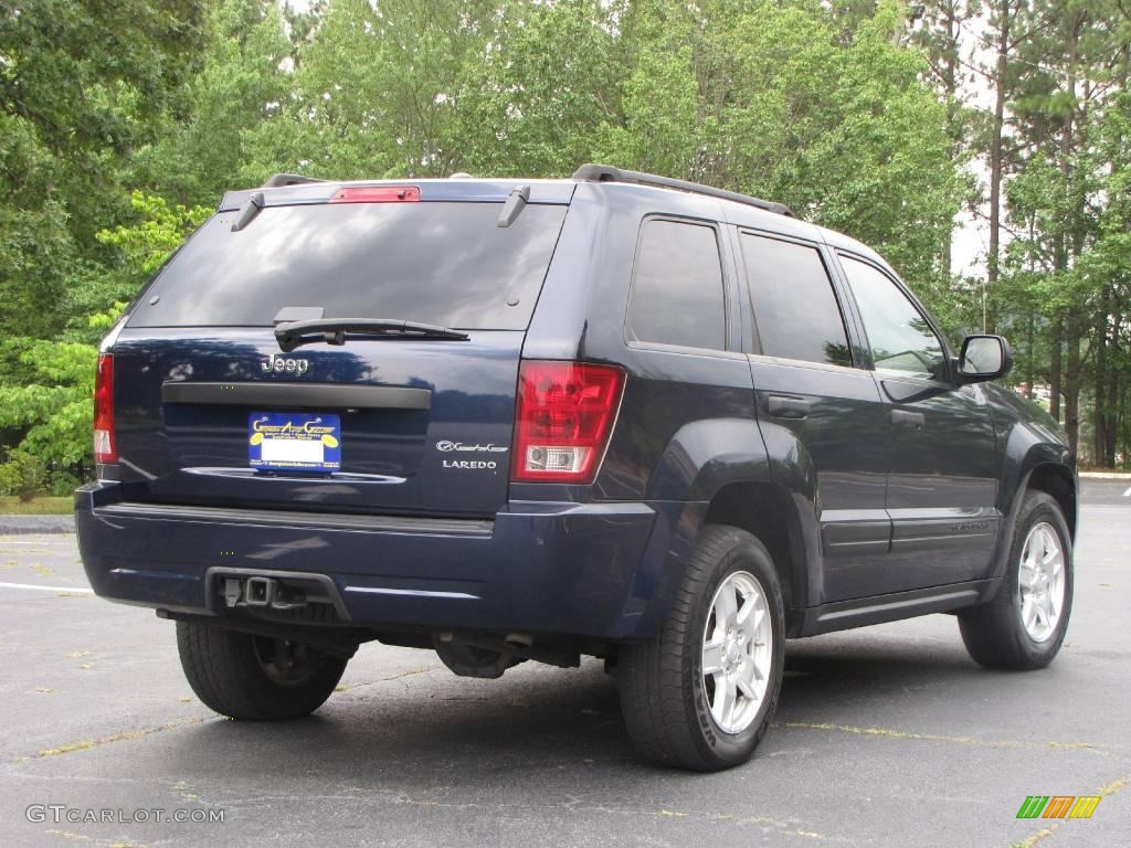 2005 Grand Cherokee Laredo - Midnight Blue Pearl / Medium Slate Gray photo #4
