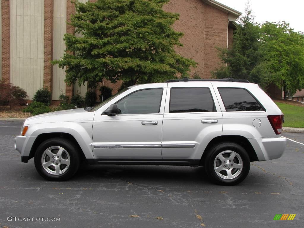 2005 Grand Cherokee Limited - Bright Silver Metallic / Dark Khaki/Light Graystone photo #12