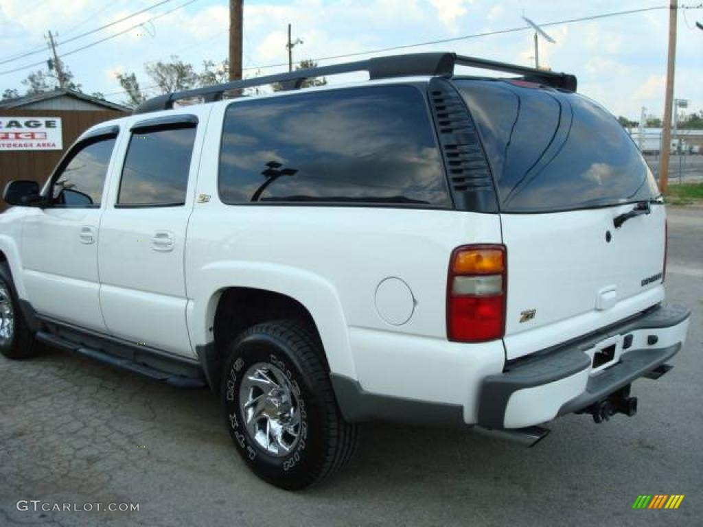 2003 Summit White Chevrolet Suburban 1500 Z71 4x4 1533607 Photo 3