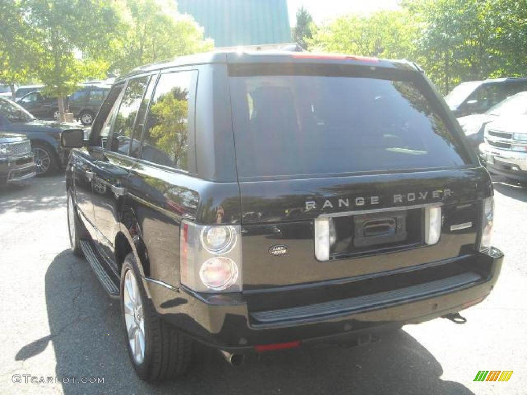 2006 Range Rover Supercharged - Java Black Pearl / Sand/Jet photo #2