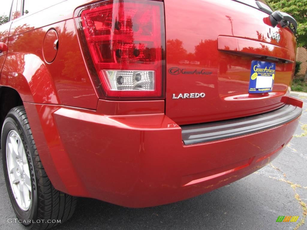 2006 Grand Cherokee Laredo - Inferno Red Crystal Pearl / Medium Slate Gray photo #21