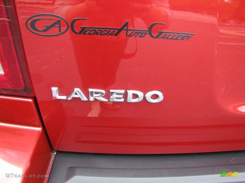 2006 Grand Cherokee Laredo - Inferno Red Crystal Pearl / Medium Slate Gray photo #25