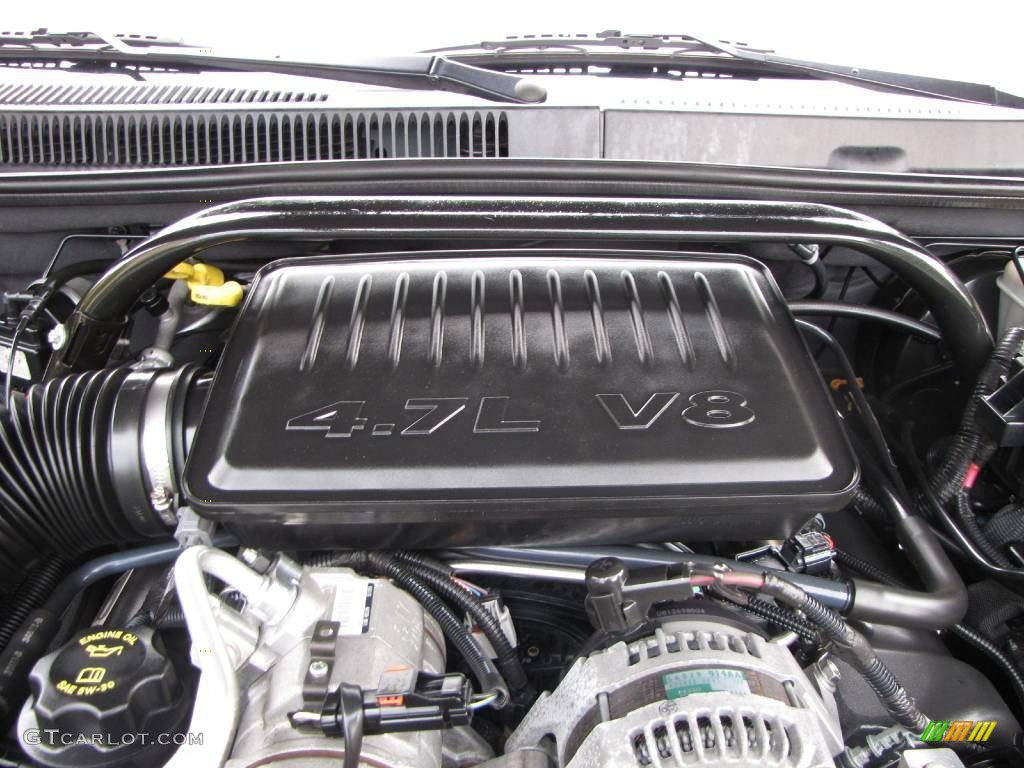 2005 Grand Cherokee Laredo - Midnight Blue Pearl / Medium Slate Gray photo #48