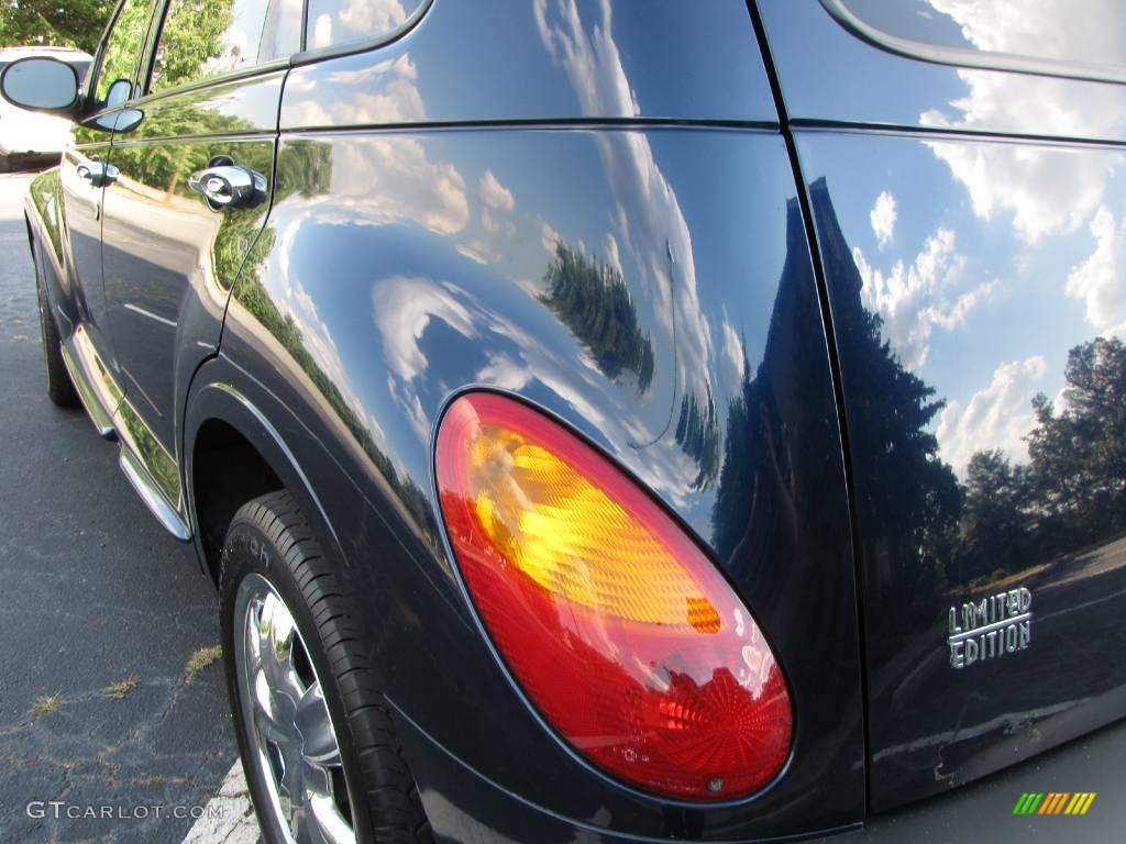 2001 PT Cruiser Limited - Patriot Blue Pearl / Gray photo #19