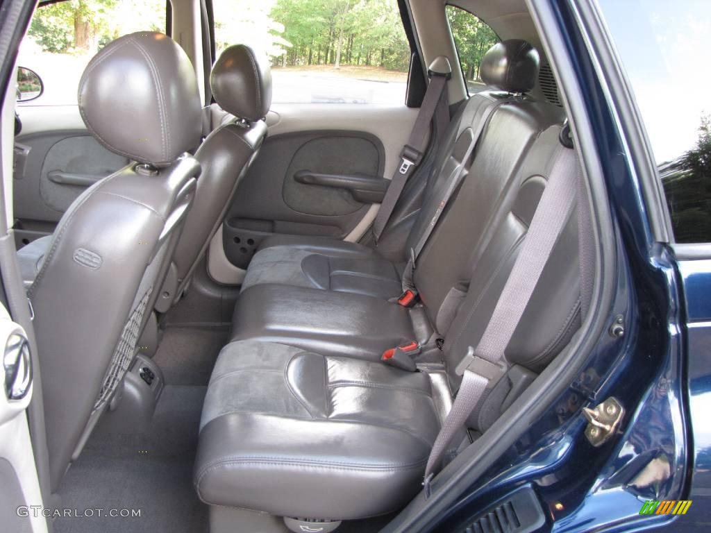 2001 PT Cruiser Limited - Patriot Blue Pearl / Gray photo #34