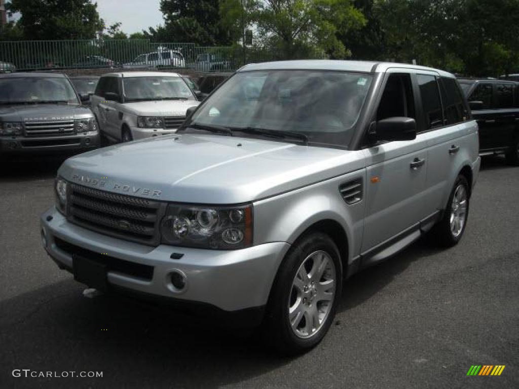 2006 Range Rover Sport HSE - Zambezi Silver Metallic / Ebony Black photo #1