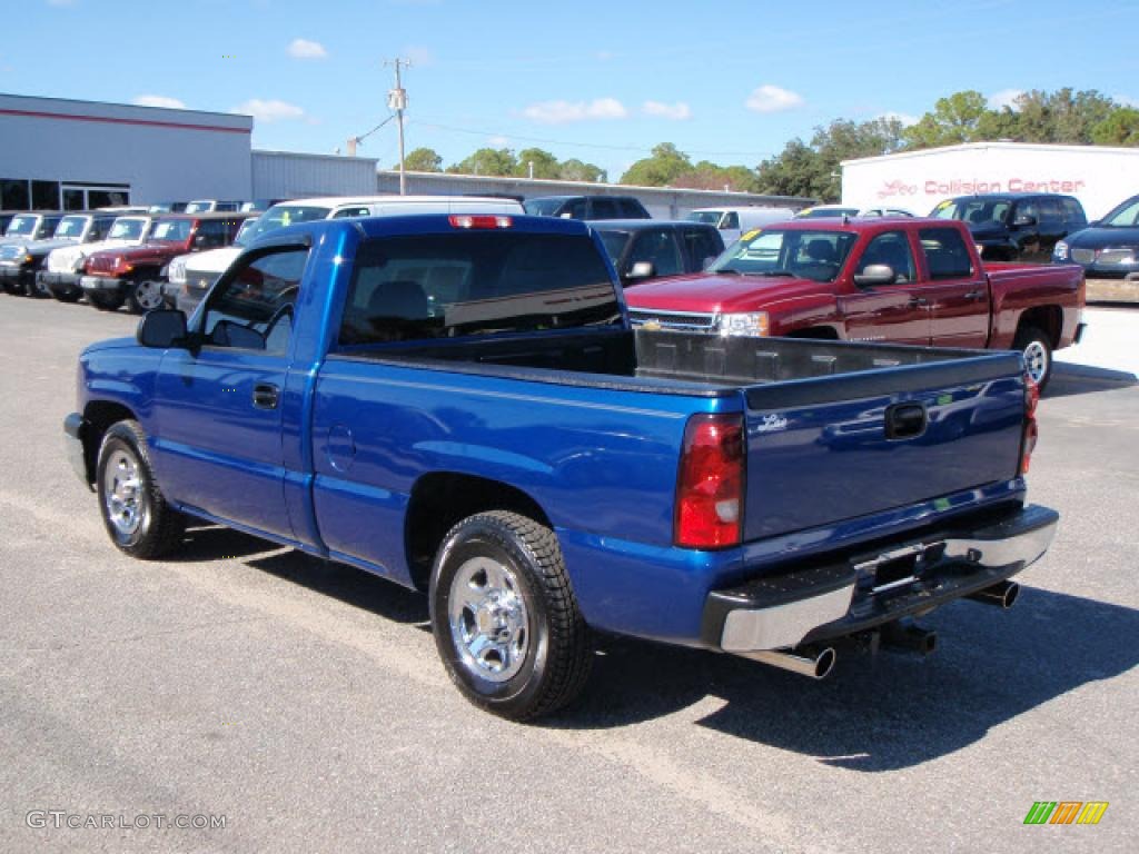 2004 Silverado 1500 Regular Cab - Arrival Blue Metallic / Medium Gray photo #2