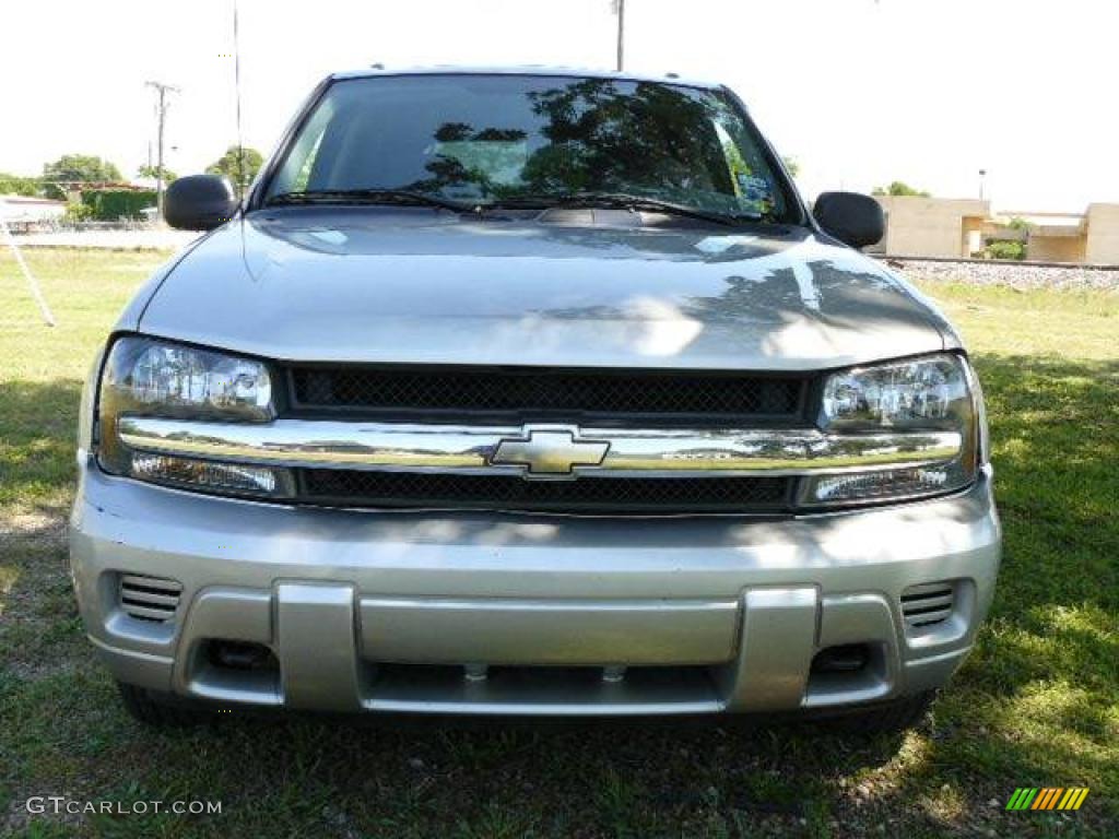 2004 TrailBlazer LS 4x4 - Silverstone Metallic / Medium Pewter photo #2