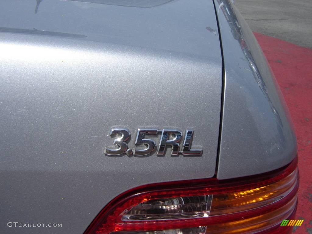 2002 RL 3.5 Sedan - Satin Silver / Ebony photo #13