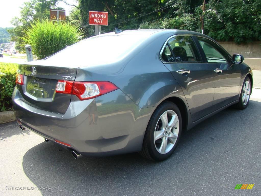 2009 TSX Sedan - Polished Metal Metallic / Ebony photo #4