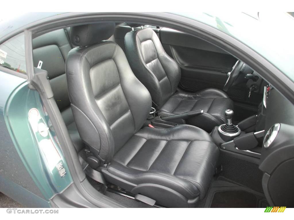 2001 TT 1.8T quattro Coupe - Desert Green Pearl / Ebony Black photo #19