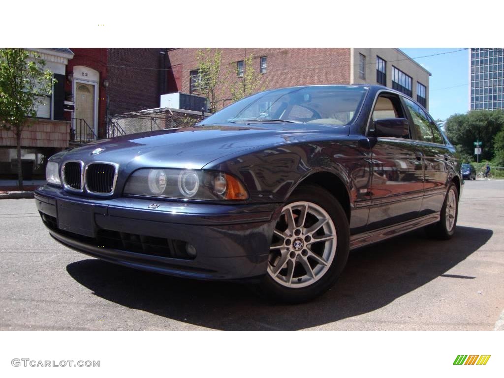 Orient Blue Metallic BMW 5 Series