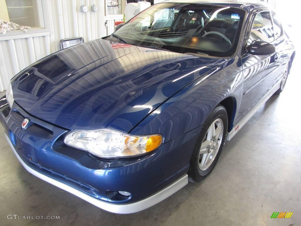 2003 Monte Carlo SS Jeff Gordon Signature Edition - Superior Blue Metallic / Ebony Black photo #2