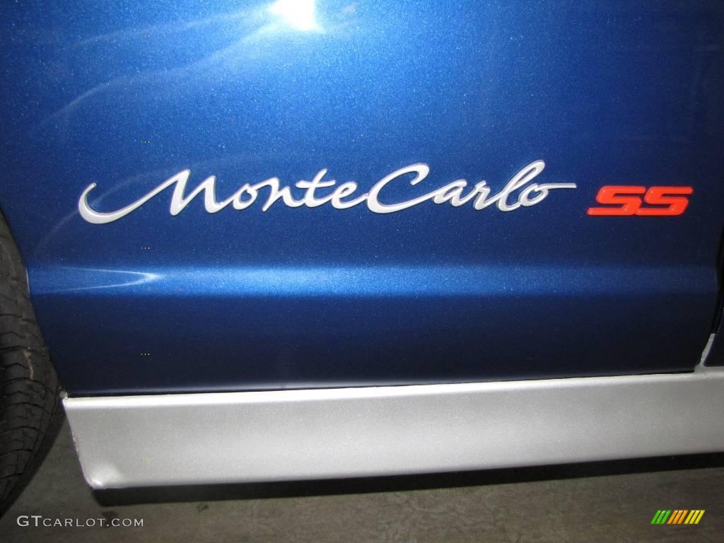 2003 Monte Carlo SS Jeff Gordon Signature Edition - Superior Blue Metallic / Ebony Black photo #7