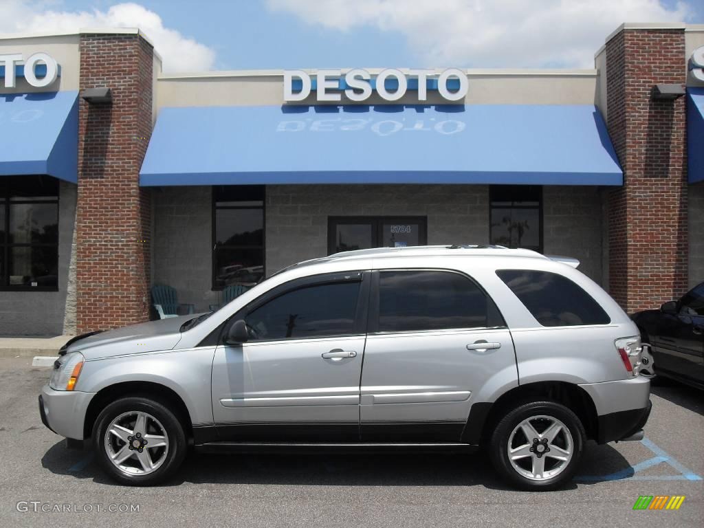 2005 Equinox LT AWD - Galaxy Silver Metallic / Light Gray photo #1