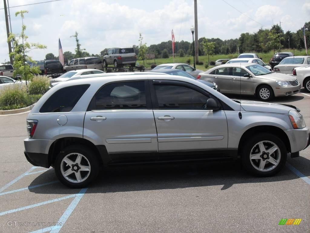 2005 Equinox LT AWD - Galaxy Silver Metallic / Light Gray photo #5