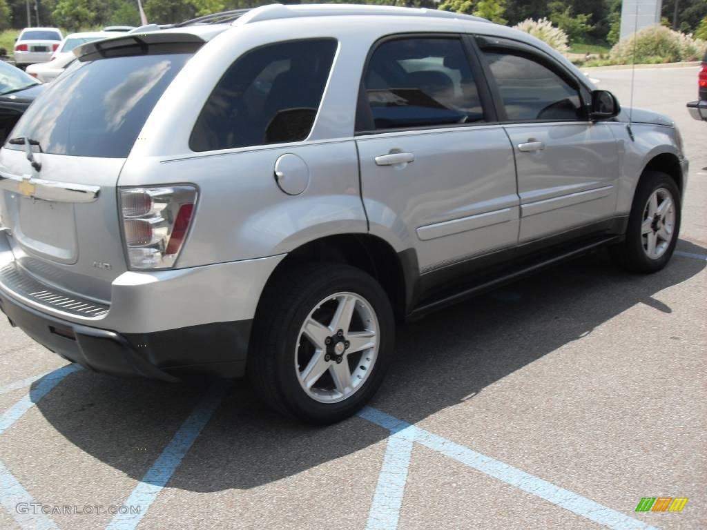 2005 Equinox LT AWD - Galaxy Silver Metallic / Light Gray photo #6