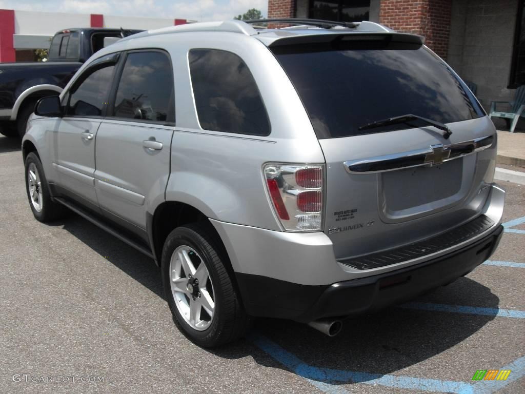 2005 Equinox LT AWD - Galaxy Silver Metallic / Light Gray photo #8