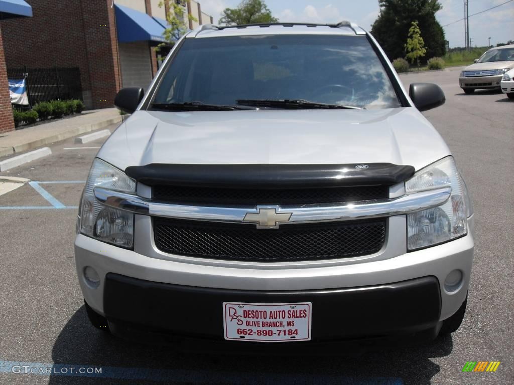 2005 Equinox LT AWD - Galaxy Silver Metallic / Light Gray photo #11
