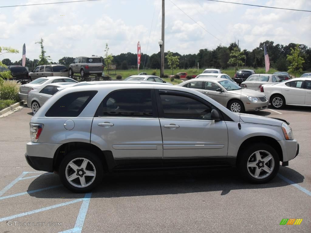 2005 Equinox LT AWD - Galaxy Silver Metallic / Light Gray photo #13